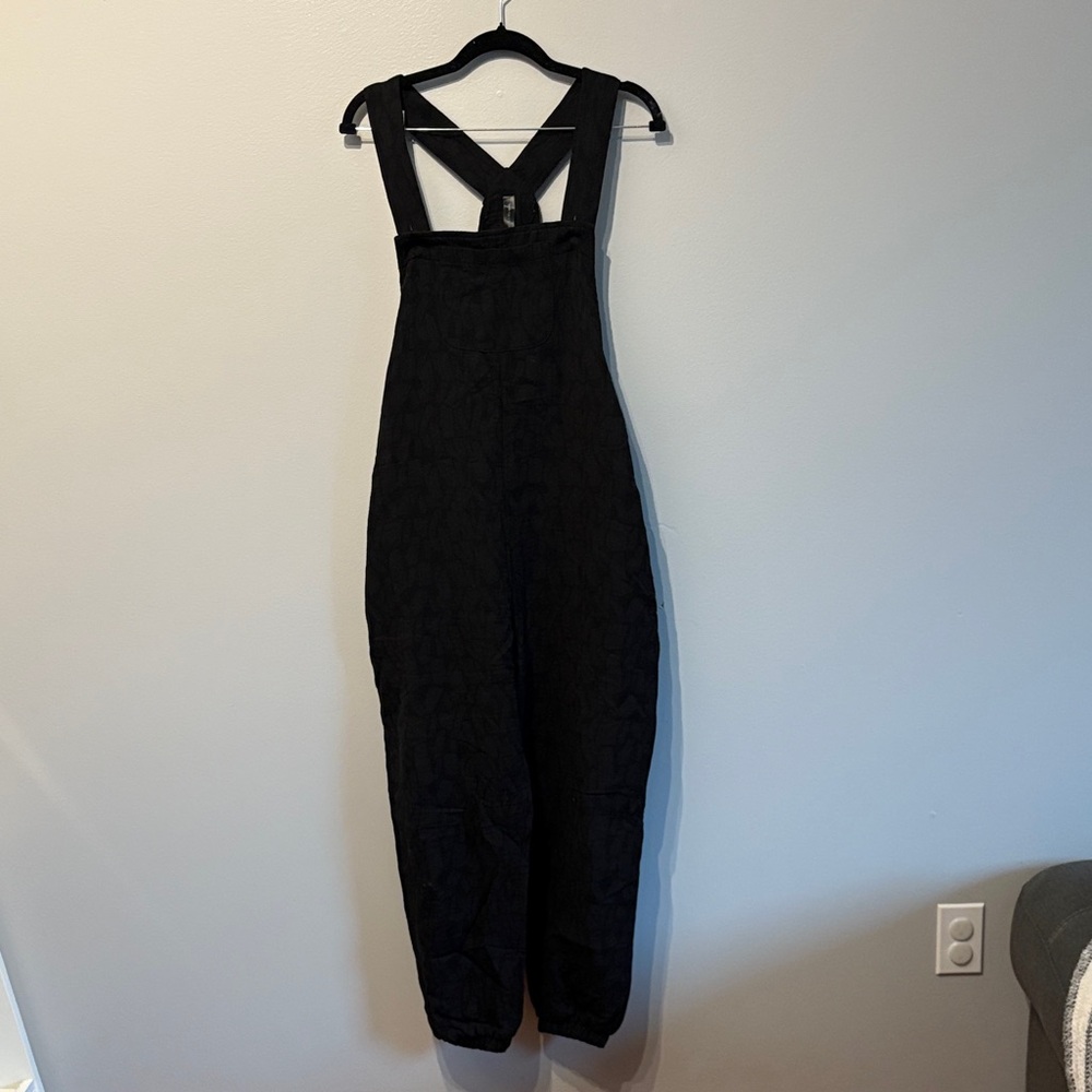 Smash + Tess Black Cross-Back Jumpsuit